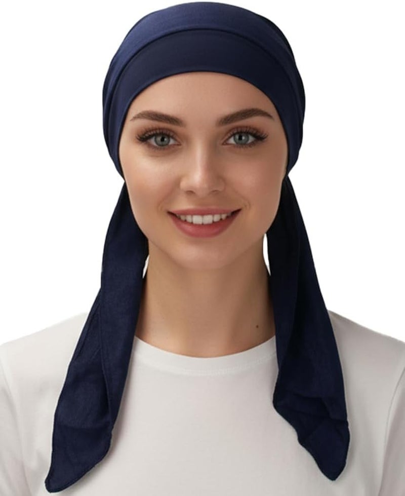 FADACHY Chemo Headwear for Women,Chemo Caps Lightweight for Summer with Head Scarf,Silky Soft Hair Turbans Fashion - Image 1